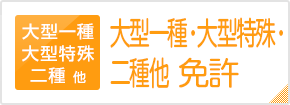 大型車・大型特殊・二種他 免許